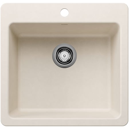 Blanco Liven 21 in. Drop-In/Undermount Single Basin SILGRANIT Kitchen Sink 443233